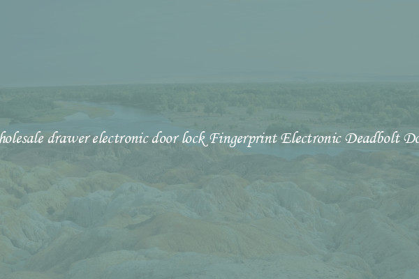 Wholesale drawer electronic door lock Fingerprint Electronic Deadbolt Door 